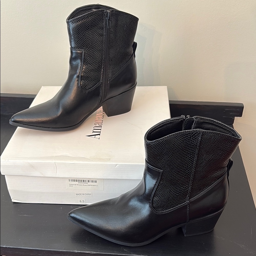 Black Ankle Boots